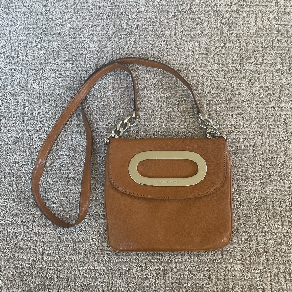 Michael Kors Brown Small Crossbody Purse